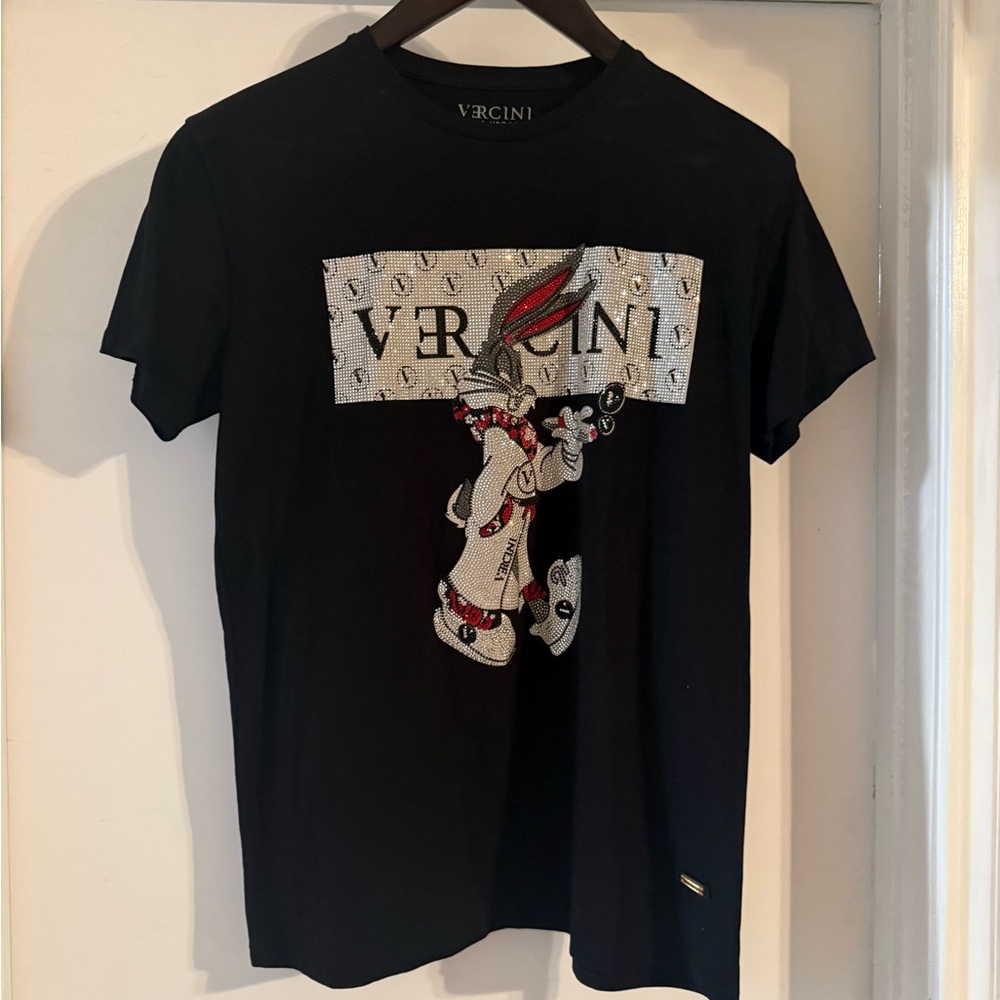 Black Graphic Short Sleeve Men's Tee